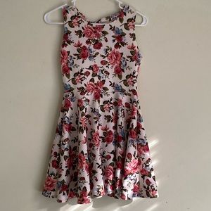 rose skater dress